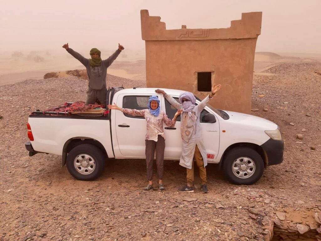 Visit historic sites in the remote desert