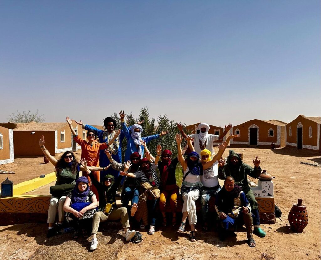guests at desert stories